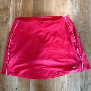 Nike Hot Pink Golf/Running Skort with White Trim